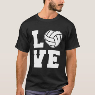 Kärlek Volleyball T Shirt