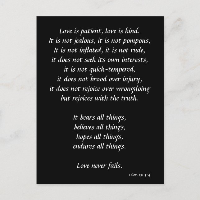 Kärlek Vykort (Framsida)