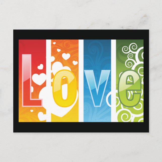 Kärlek Vykort (Framsida)