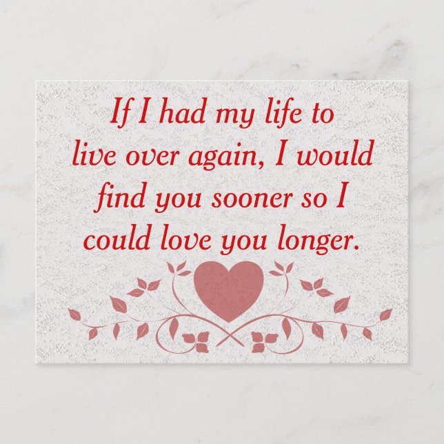 Kärlek - vykort (Framsida)