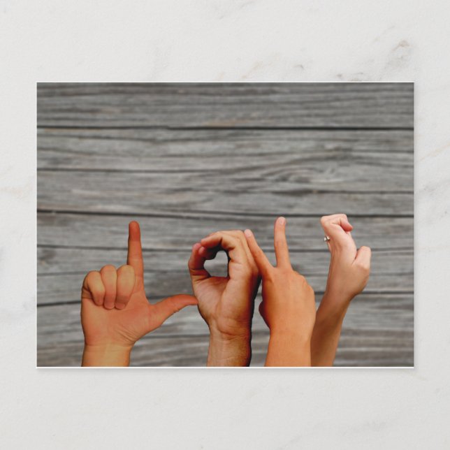 Kärlek Vykort (Framsida)