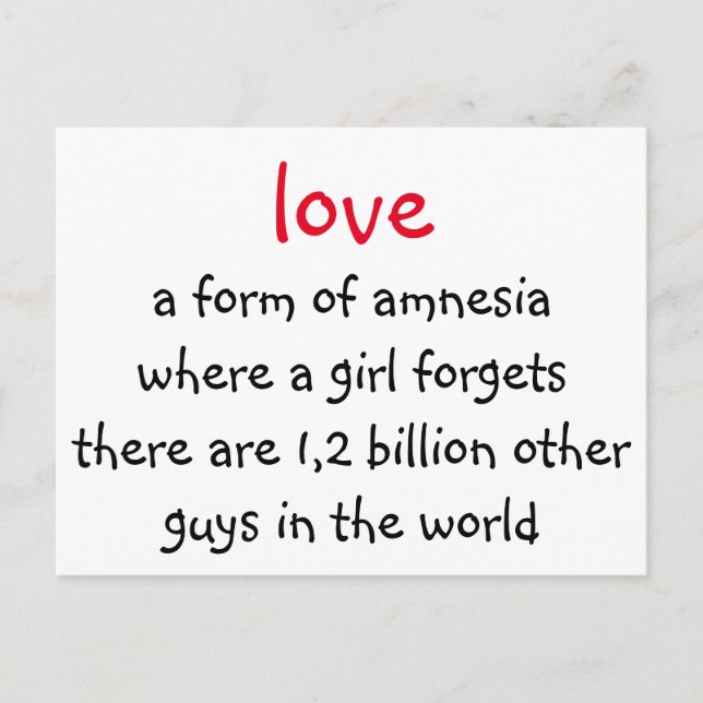 kärlek vykort (Framsida)