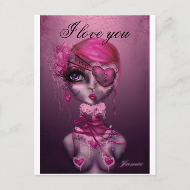 Kärlek Vykort (Framsida)