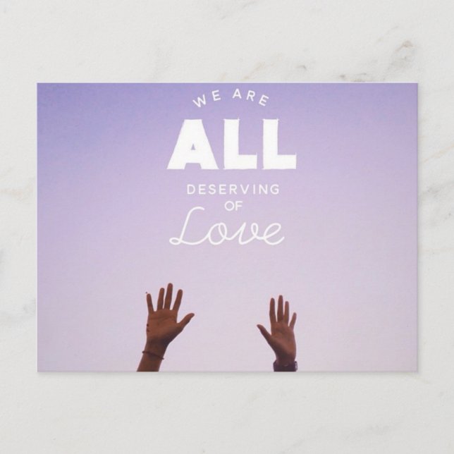 Kärlek Vykort (Framsida)