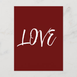 Kärlek-vykort Vykort