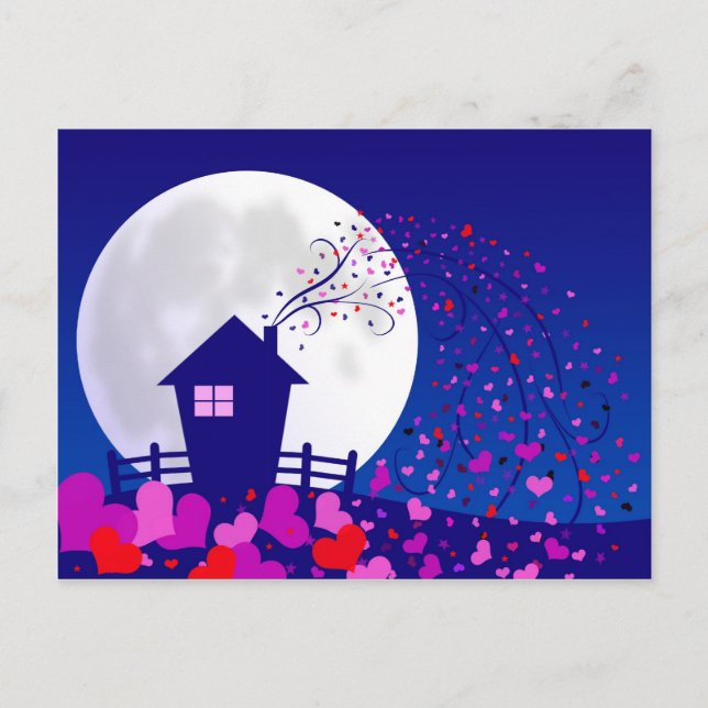 Kärlek-vykort Vykort (Framsida)