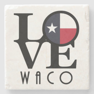 KÄRLEK Waco Texas Stenunderlägg