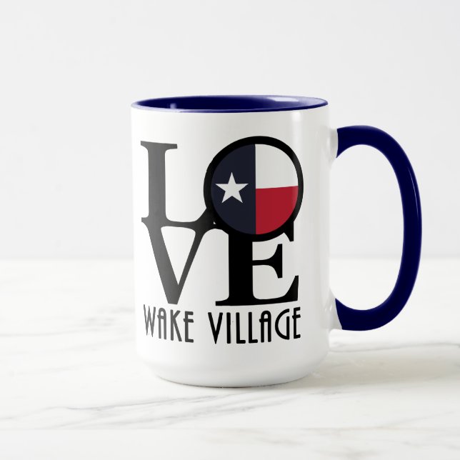 KÄRLEK Wake Village 15oz Mugg (Höger)