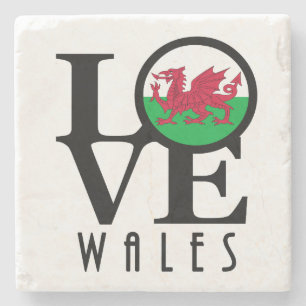 KÄRLEK Wales Stenunderlägg