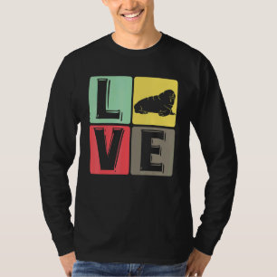 Kärlek Walrus Cute Marine Animals T Shirt