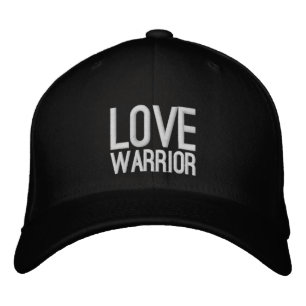 Kärlek Warrior Embroized Cap Broderad Keps