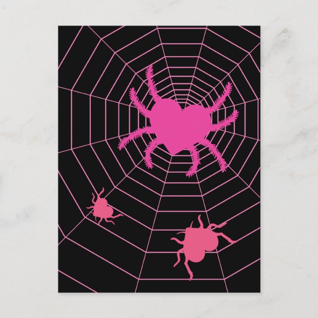 Kärlek Webben Vykort (Framsida)