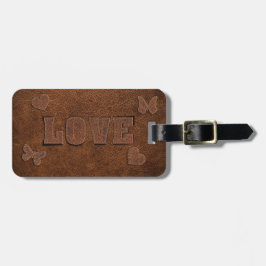 Kärlek Westerna Stil Bagagebricka