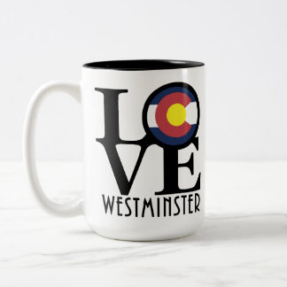 KÄRLEK Westminster Colorado 15oz Två-Tonad Mugg