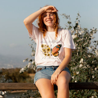 Kärlek Wildblomma och flytt därifrån T Shirt