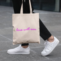 Kärlek Will Win | Ny Rosa Modern Minimalistisk Slo