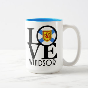 KÄRLEK Windsor NS 15oz Två-Tonad Mugg