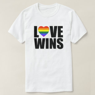 KÄRLEK WINS! CLEBRATE GIFTERMÅL JÄMSTÄLLDHET! #LOV TEE