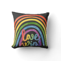 Kärlek Wins Gay pride Rainbow