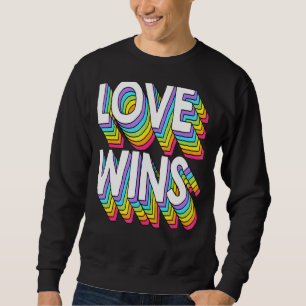 Kärlek Wins Manar Women Lgbt Ally Lång Ärmad Tröja