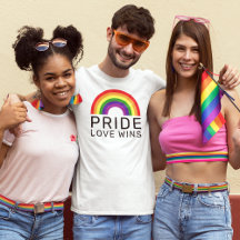 Kärlek Wins Rainbow Färg LGBTQ Gay pride