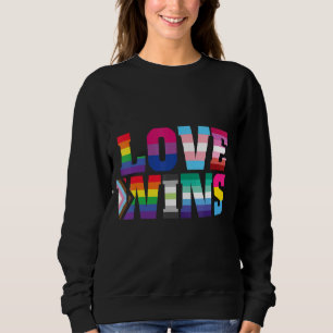 Kärlek Wins Rainbow Hearts Flagga LGbt Gay för Pri T Shirt