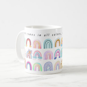 Kärlek Wins - Rainbows Kaffemugg