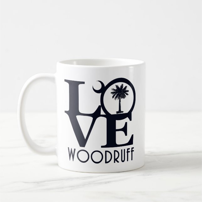 KÄRLEK Woodruff SC Kaffemugg (Vänster)