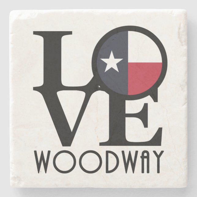 KÄRLEK Woodway TX Stenunderlägg (Framsidan)