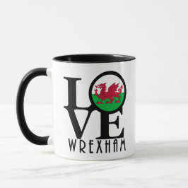 KÄRLEK Wrexham Wales 11oz Mugg