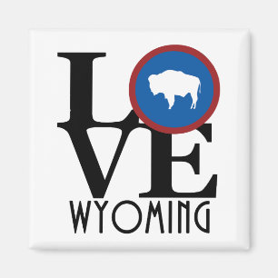 KÄRLEK Wyoming Magnet