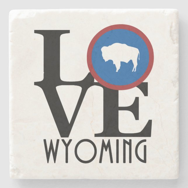 KÄRLEK Wyoming Stenunderlägg (Framsidan)