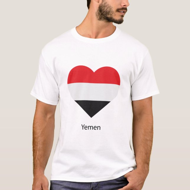 Kärlek Yemen T Shirt (Framsida)