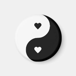 Kärlek Yin Yang magnet