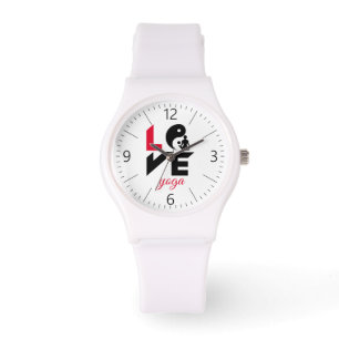 Kärlek yoga armbandsur