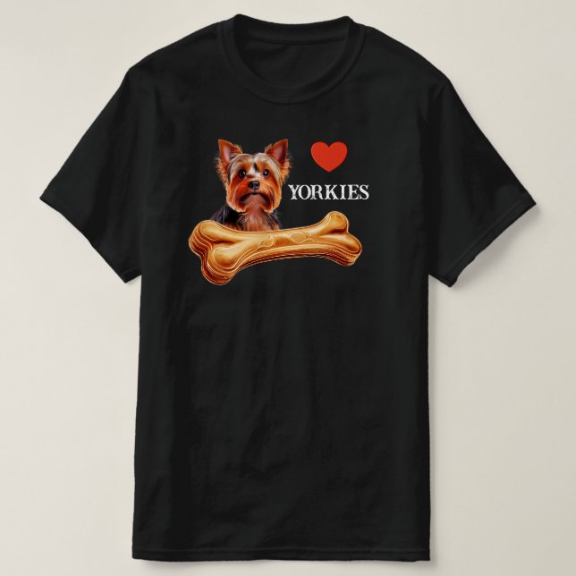 KÄRLEK YORKIES T SHIRT (Design framsida)