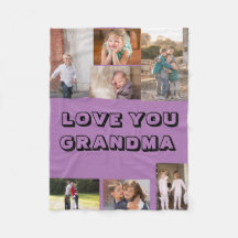 Kärlek You 7 Photo Anpassningsbar Lila