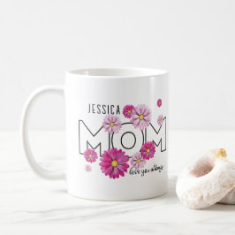Kärlek You Alltid Mamma Anpassningsbar Mors dag Ph Kaffemugg