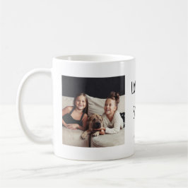 Kärlek You any Namn | Två foto-handskrivna texter Kaffemugg