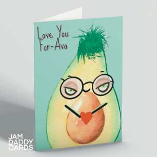 Kärlek You for-Avo-Valentineser Kort