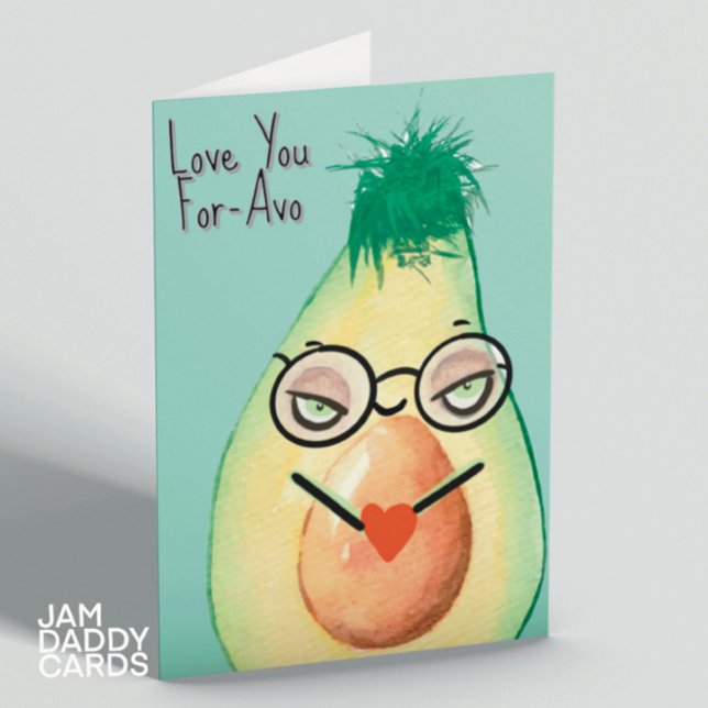 Kärlek You for-Avo-Valentineser Kort (Skapare uppladdad)