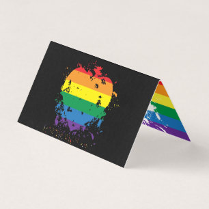 Kärlek You Gay pride Heart Kort
