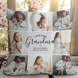 Kärlek You Grandma 16-Photo Kudde