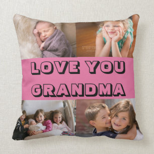 Kärlek You Grandma Kudde