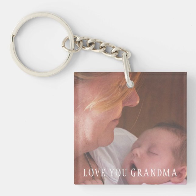 Kärlek You Grandma Personlig Photo (Framsidan)