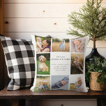 Kärlek You Grandpa & Grandma Photo Collage Kudde<br><div class="desc">Kärlek är du morfar och mormor fotocollage dekorativ kudde. Dekorativ kudde har 8 bilder och anpassade. Fotona och texten kan enkelt anpassas med de foton och formuleringar du väljer. Personlig fotot dekorativ kudde ger underbara gåvor till mor- och farföräldrar för julklappar, födelsedagar, mors dag, fars dag och andra särskilda tillfällen....</div>