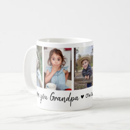 Kärlek You Grandpa Lycklig Fars dag 2022 5 Photo Kaffemugg