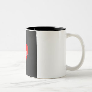 "Kärlek You" Keramic Mugg - Perfekt åt någon