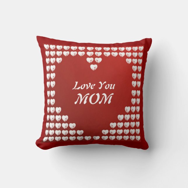 Kärlek You Mamma American Mojo Pillow Kudde (Framsida)