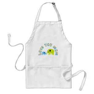 Kärlek You Mamma Aprons Förkläde